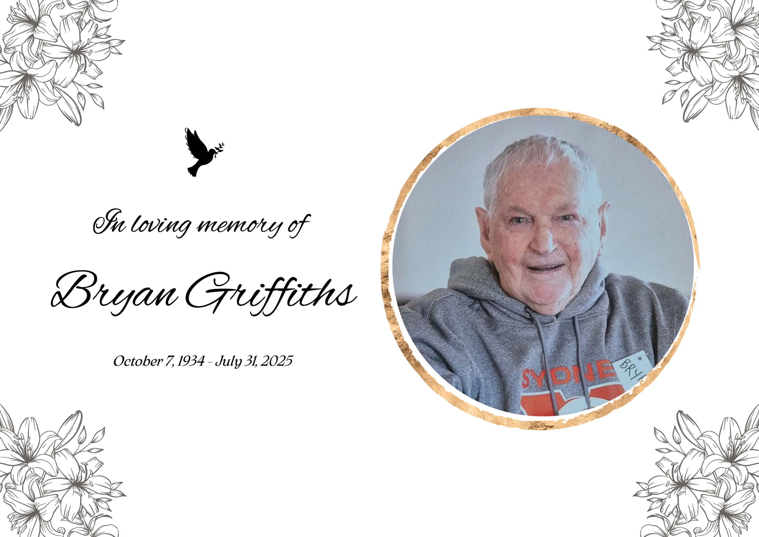 Bryan Griffiths_Cover Sheet